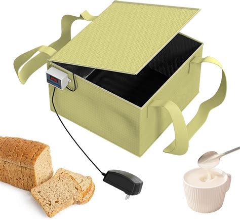 bread box electric|bread proofer heater.